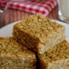 Oaty flapjack bars